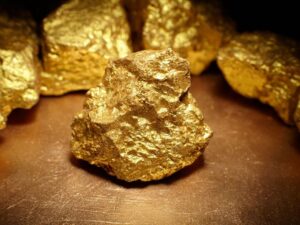 Raw Gold in Africa